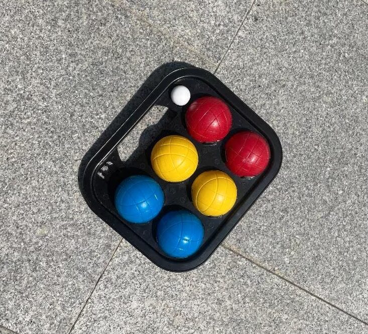 Boules Set With 6 Plastic Balls &Ndash; 1 &Ndash; Compraya 502 Boules Set With 6 Plastic Balls